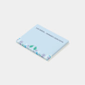 Lustige Labornotizen Chemie Post-It Klebezettel (angewinkelt)
