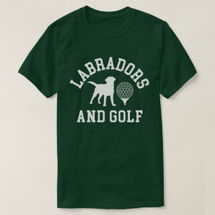 Lustige Labradors & Golf-Hundliebhaber-Geschenk fü T-Shirt