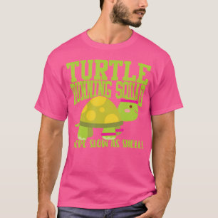 Lustige Langsamlauf-Schildkröten-Lauftruppe T-Shirt