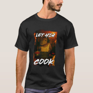 Lustige Lass ihn kochen Capybara DJ Ironisches Mem T-Shirt