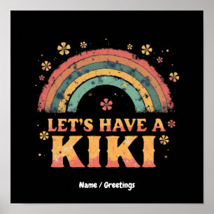 Lustige "Lasst uns einen Kiki haben" LGBT Trans-Ge Poster