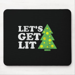 Lustige Lasst Uns Licht Anmachen Weihnachtsbaum Re Mousepad