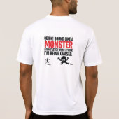 Lustige laufende Shirt-Monster-Töne T-Shirt (Rückseite)