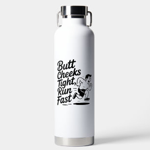 Lustige Läufer-Sportflasche Trinkflasche
