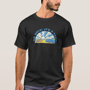 Lustige Lebensentwicklungsgeschichte Fisch Alligat T-Shirt