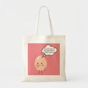 Lustige Lebensmittel-Witz-Tasche Tragetasche
