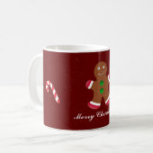 Lustige Lebkuchen-Männer, Tasse (Vorderseite Links)
