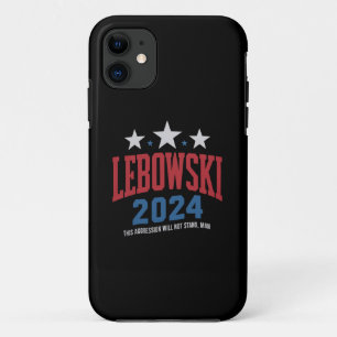 Lustige Lebowski Politische Wahl Abstimmung 2024  Case-Mate iPhone Hülle