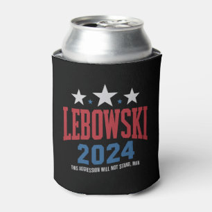 Lustige Lebowski Politische Wahl Abstimmung 2024  Dosenkühler