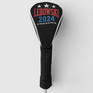 Lustige Lebowski Politische Wahl Abstimmung 2024  Golf Headcover