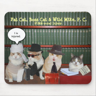 Lustige legale Katzen Mousepad