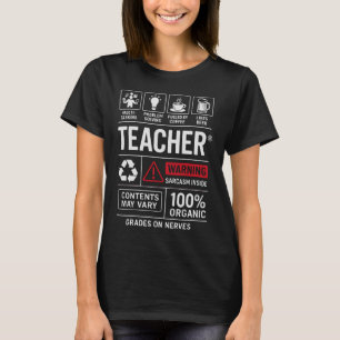 Lustige Lehrer Definition — Multitasking T-Shirt
