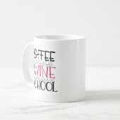 Lustige Lehrer-Kaffee-Tasse Kaffeetasse (Vorderseite Links)