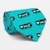 Lustige Lehrer Krawatte (Gerollt)