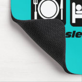 Lustige Lehrer Mousepad (Ecke)