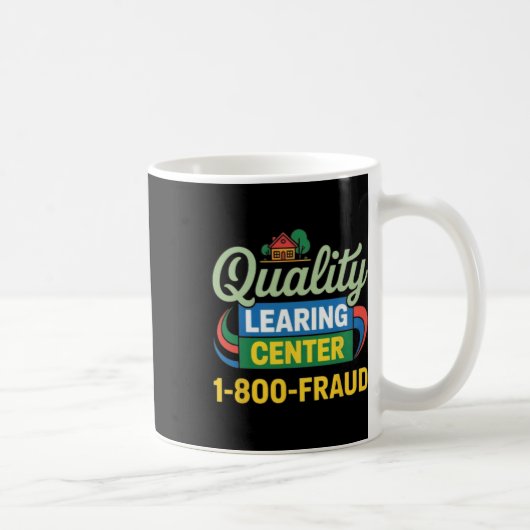 Lustige Lehrer-Qualitätslernzentrum Akademisches D Kaffeetasse (Rechts)