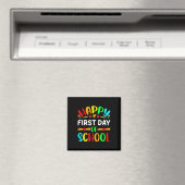 Lustige Lehrer Schüler Mädchen Junge Glücklicher E Magnet (In Situ (Geschirrspüler))
