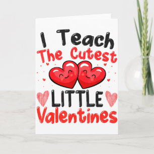 Lustige Lehrerin Die Süßesten Kleinen Valentins Fr Karte