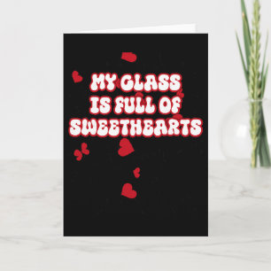 Lustige Lehrervalentins, Meine Klasse Ist Voller S Karte
