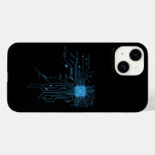 Lustige Leiterplatte Computer Elektronik Case-Mate iPhone Hülle (Rückseite (Horizontal))