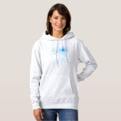 Lustige Leiterplatte Computer Elektronik Hoodie (Vorne ganz)