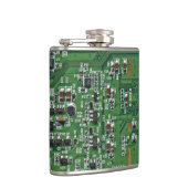 Lustige Leiterplatte Flachmann (Rechts)