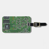 Lustige Leiterplatte Gepäckanhänger (Vorderseite horizontal)