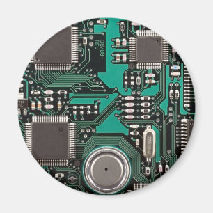 Lustige Leiterplatte Magnet