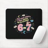 Lustige Lektüre 67 Six Seven Meme Englischlehrer B Mousepad (Mit Mouse)