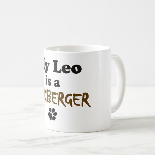 Lustige Leonberger Tasse (VorderseiteRechts)