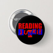 lustige Lesung Button (Vorne & Hinten)