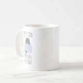 Lustige Leute draußen Kaffeetasse (Vorderseite Links)