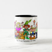 Lustige Leute Tasse (Mittel)