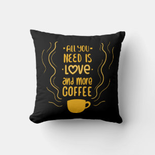 Lustige Liebe & Kaffee Liebhaber Sprüche Zitat Sch Kissen