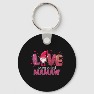 Lustige Liebe, Mamaw Gnom zum Valentinstag genannt Schlüsselanhänger