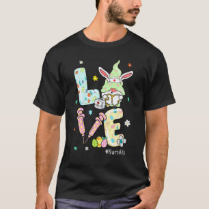 Lustige Liebeskrankenschwester Leben Stethoskop Sü T-Shirt