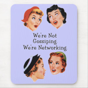Lustige lustige Damen Mousepad