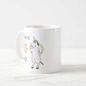 Lustige majestätische AF-Kaffee-Tasse Kaffeetasse (Vorderseite Links)