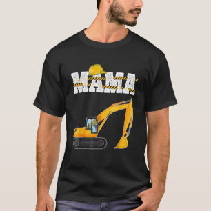 Lustige Mama Bagger Bau Kleinkind Passend T-Shirt