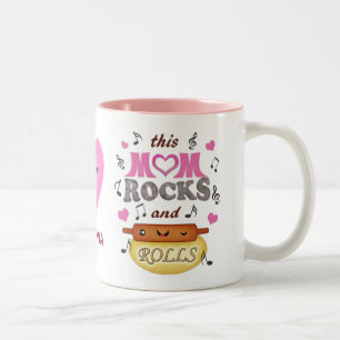 Lustige Mama der Mutter Tagesschaukelt Tasse