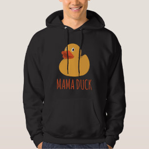Lustige Mama Ente Gummi Ente Familie Geeignet für Hoodie