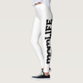 lustige MAMA LIFE-Typografie | Leggings (Links)