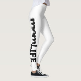 lustige MAMA LIFE-Typografie | Leggings