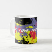 Lustige Mama sagte so Tasse (Vorderseite Links)