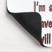 Lustige Mama-T - Shirts: Ich habe einen Blick und Mousepad (Ecke)