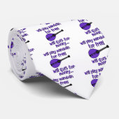 lustige Mandoline Krawatte (Gerollt)