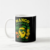Lustige Mango Frucht Mangos Sommerferien Für Kinde Kaffeetasse (Links)