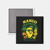 Lustige Mango Frucht Mangos Sommerferien Für Kinde Magnet (Vorderseite/Rückseite)