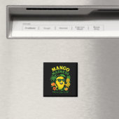Lustige Mango Frucht Mangos Sommerferien Für Kinde Magnet (In Situ (Geschirrspüler))