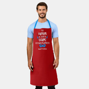 Lustige Männer Geschenk Super-Held BBQ Apron Schürze
